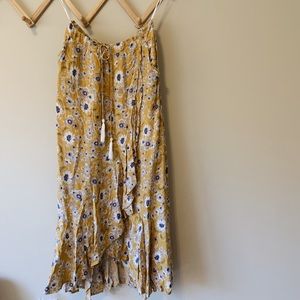 Long Floral Skirt